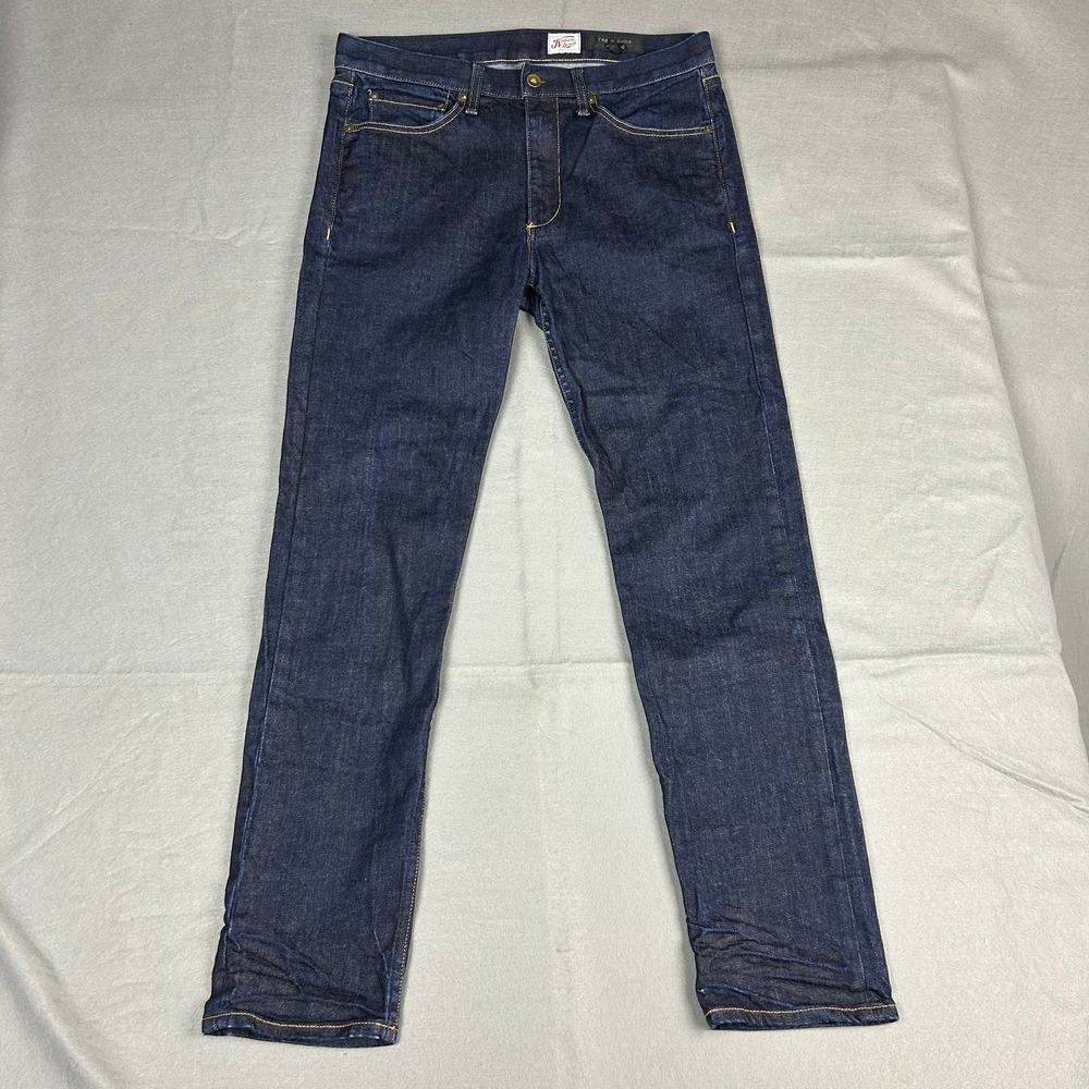 Rag & Bone Jeans Kaihara Raw Denim Mens 32x32 Indigo Blue - Picture 3 of 15